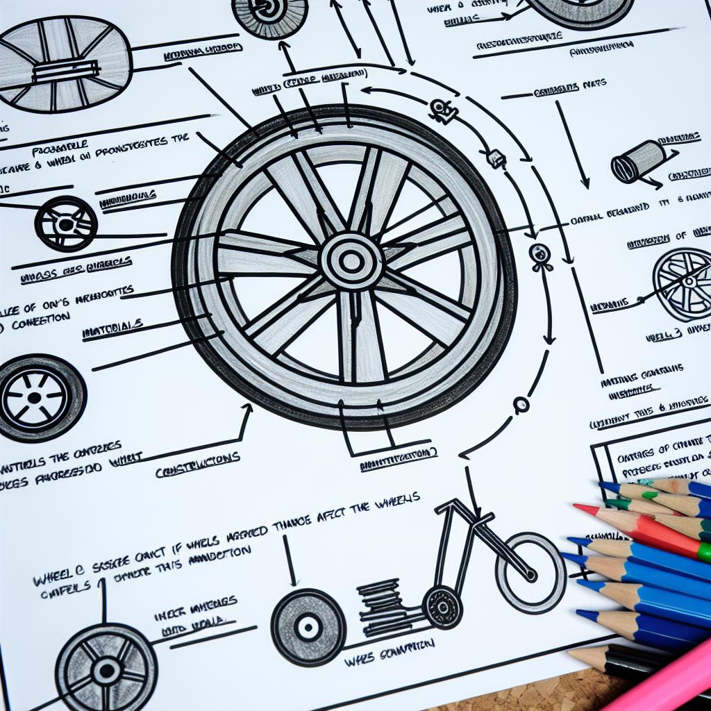 Design a konstrukce kol: Jak ovlivňují hmotnost