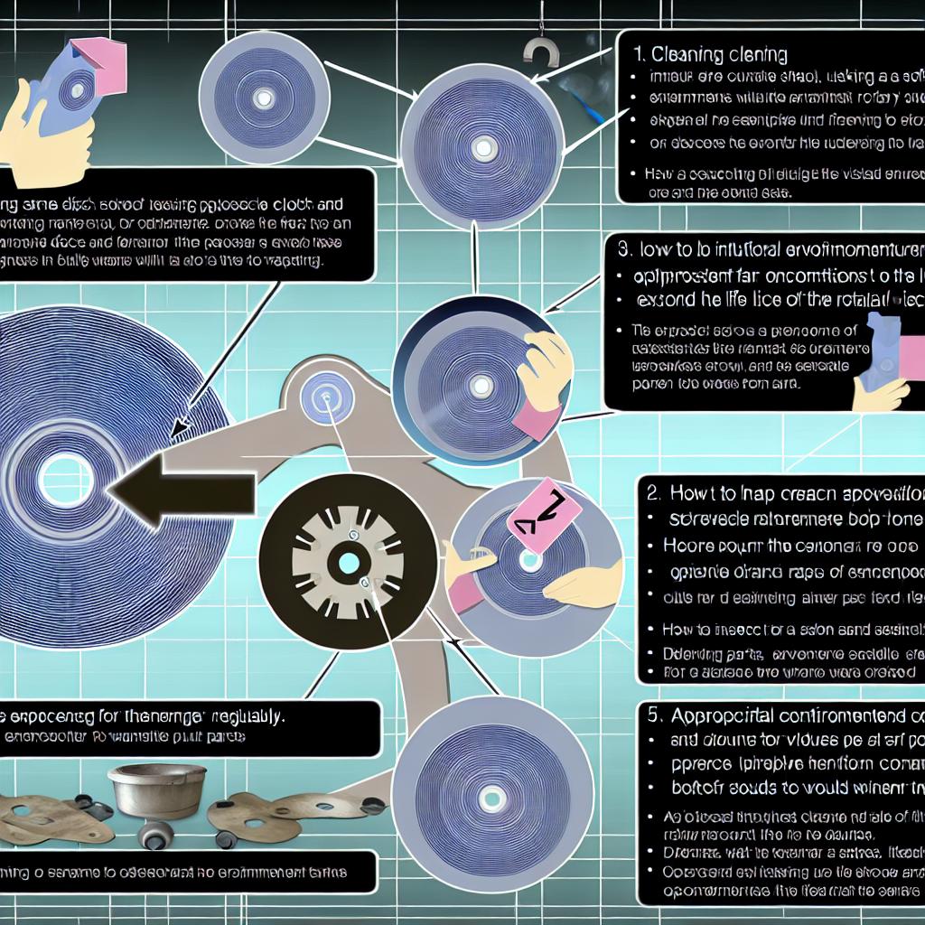 Tipy ⁤na údržbu a prodloužení⁢ životnosti‍ rotačních disků
