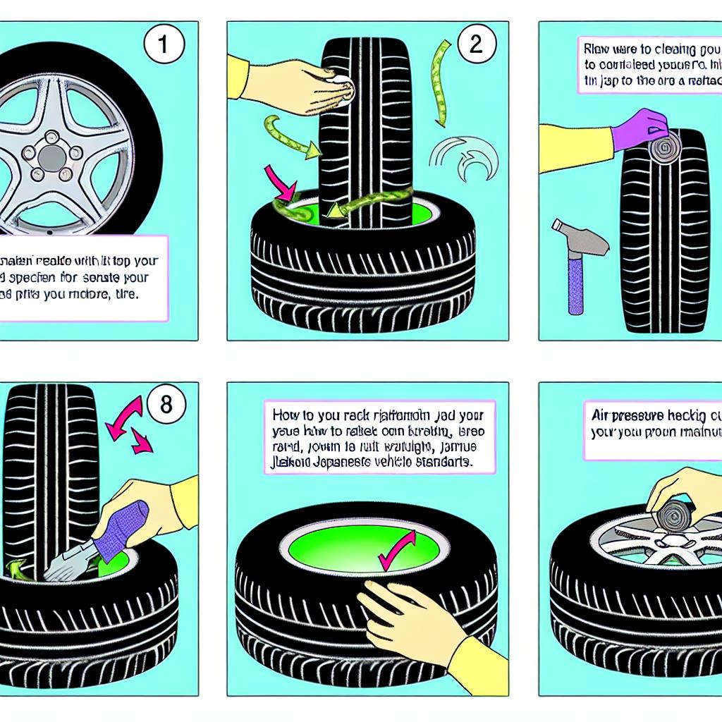 Jak udržovat pneumatiky s označením J v ⁤optimálním stavu