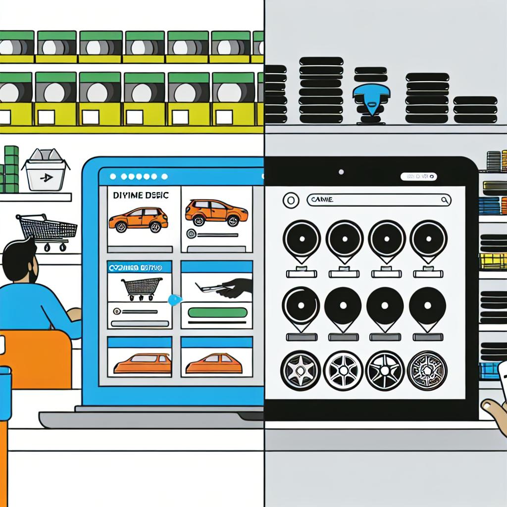 Kde nakupovat ⁢disky na auto: Online ​vs.‍ kamenné ⁣obchody